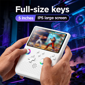 Console de jeu portable H5 5 pouces IPS, lecteur de jeux rétro, 4000 mAh, 64/128 Go, appareil de jeu portable sans fil, lumière RVB, cadeau pour garçon - Product Image 6