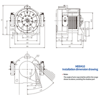Moteur de traction d'ascenseur sans engrenages série MDD MDD410 MDD540 MDD710, pièces de rechange pour ascenseur
