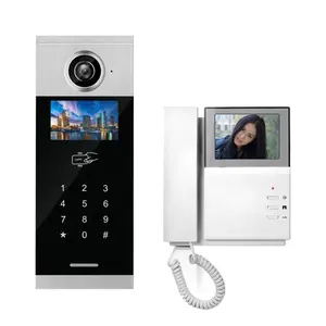 Factory Wholesale Waterproof Building Intercom With Tuya Video Door Phone Intercom System