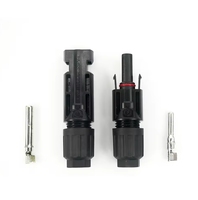 Conector Solar para Panel Solar IP67 IP68 Resistente al Agua 1000V 1500V 30A 35A 45A para Sistema Fotovoltaico