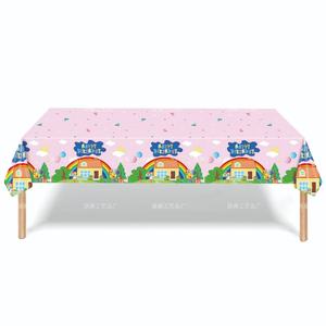 Articles de fête d'<span class=keywords><strong>anniversaire</strong></span> pour enfants sur le thème du cochon rose personnalisés, vaisselle jetable, assiettes et gobelets en papier - Product Image 5