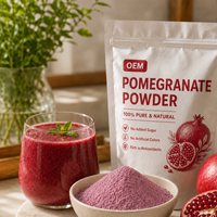 Granaatappel Extract Poeder Schil Extract Fruit Poeder Wateroplosbaar Ingrediënt OEM ODM Bulk Groothandel Fabriek Leverancier Export COA