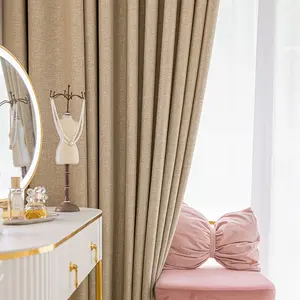 Rideaux occultants de rideau de fenêtre de draperies assombrissantes pour le luxe de salon pour la maison