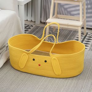 Cesta plegable de tela de algodón para ropa, cesta de almacenamiento de ropa plegable, cesta portátil nórdica para bebés, <span class=keywords><strong>cuna</strong></span> portátil para recién nacidos - Product Image 5
