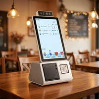 Système de point de vente tout-en-un 10,1 pouces, caisse enregistreuse, terminal Android POS, imprimante, scanner, reconnaissance faciale, paiement NFC, kiosque de vente au détail
