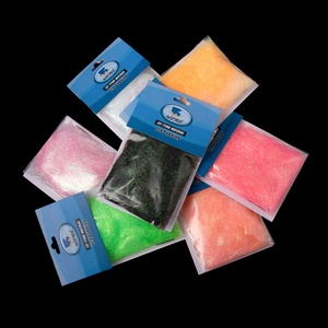 2 gam/túi UV Băng lồng tiếng kết cấu siêu mềm thêm sợi lấp lánh Vật liệu buộc ruồi tổng hợp loại Mylar mịn - Product Image 2