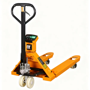 รถยกพาเลทไฮดรอลิกแบบแมนนวล ขนาด 2 ตัน พร้อม SLN.BJ YK-1 สำหรับการขนย้ายวัสดุ รถยกพาเลทไฮดรอลิกแบบแมนนวล YK-1 Y - Product Image 1