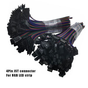 สายเชื่อมต่อแบบมีปลั๊กตัวผู้และตัวเมียแบบกำหนดสีเองได้ JST SM 2/3/4/5/6 พิน RGB สำหรับไฟ LED Strip - Product Image 4