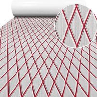 Tapis de pont en mousse EVA anti-UV moderne du fabricant professionnel Matériau marin antidérapant pour plancher de bateau en plein air Easy Click