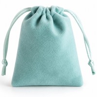 Pochettes en velours personnalisables avec cordon de serrage pour bijoux, cadeaux, faveurs de mariage, logo personnalisé, taille et couleur au choix, pochette de rangement en velours
