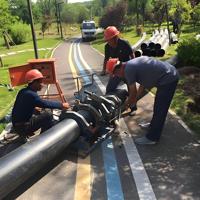 Tuyau en PEHD DN16-DN1600 pour l'approvisionnement en eau, tube en polyéthylène PE 100 pour l'irrigation et le drainage agricoles