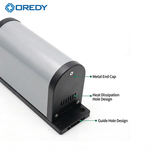 OREDY - Abrepuertas Automático de Doble Hoja, Montaje Lateral, DC24V, Diseño Moderno, Control Remoto, para Exteriores, <span class=keywords><strong>Garaje</strong></span>, Villa, Carga de 200 kg - Product Image 3