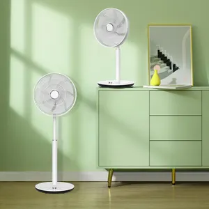 14 Inch Silent Portable Stand Fan High Speed Foldable Telescopic Oscillating Standing Fan