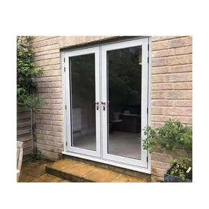 Panel de <span class=keywords><strong>puerta</strong></span> abatible WPC UPVC, apertura Manual, diseño de pliegue deslizante Interior, Hardware de bloqueo <span class=keywords><strong>multipunto</strong></span> para exteriores de apartamentos - Product Image 1