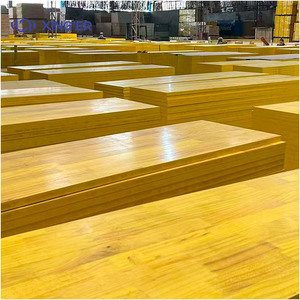 Panneau de coffrage en contreplaqué de pin XINGER 500x2500mm, 21mm 27mm, imperméable, 3 plis, jaune, E0, pour contreplaqué marin - Product Image 3