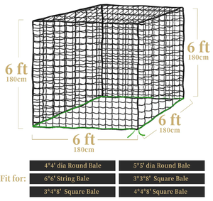 Bán nóng thức ăn chậm hay túi cho ngựa và dê treo dịch vụ cắt thiết kế lưới được xử lý để lưu trữ Cỏ khô và cho ăn - Product Image 6