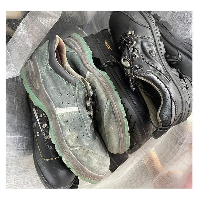 Wholesale Used Safety Rubber Low Cut Shoes Boots for Worker Labor Steel Toe Inside Safety Boot Men's Working Shoes for Work