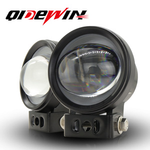 ไฟสปอร์ตไลท์มอเตอร์ไซค์แบบฟิชอาย 30W LED ลำแสงคู่ 12V DC ควบคุมด้วยสวิตช์ สำหรับไฟส่องสว่างออฟโรด - Product Image 4