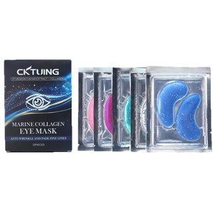 Masque pour les yeux au collagène marin Cktuing, 12 pièces, anti-rides, atténue les ridules - Product Image 2
