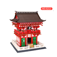 6212 personnalisé bloc de construction Architecture Niomon porte de Kiyomizu bloc ensemble décoration jouet éducatif bricolage cadeau créatif
