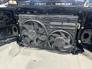 2010-2013 pour Volkswagen <span class=keywords><strong>Golf</strong></span> MK6 Gti noir brillant fibre de carbone becquet de lèvre de <span class=keywords><strong>pare</strong></span>-chocs <span class=keywords><strong>avant</strong></span> nouveau matériau ABS utilisé état garde-boue - Product Image 6