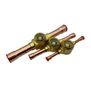 Запорный клапан <span class=keywords><strong>Dr</strong></span>. Brass с смотровым стеклом и гарантией 1 год для трубопроводов жидкостей в холодильных и кондиционирующих установках (производство Чжэцзян) - Product Image 2