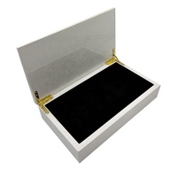 Vente flash - Boîte cadeau en bois de luxe avec finition laquée en nacre pour chocolat et dattes, pour l'Arabie Saoudite, pour la fête du Ramadan