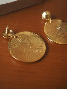 Boucles d'oreilles pour femme <span class=keywords><strong>Gas</strong></span> Bijous Doudou Bendou, style identique, luxe léger, haute élégance, motif serpent sculpté doré exagéré - Product Image 4