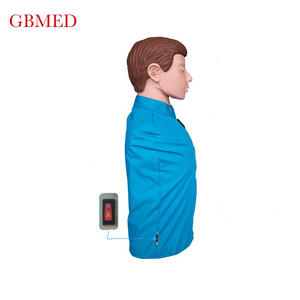 Maniquí <span class=keywords><strong>de</strong></span> RCP <span class=keywords><strong>de</strong></span> Medio Cuerpo al por Mayor para Entrenamiento en <span class=keywords><strong>Ciencias</strong></span> Médicas con Indicaciones <span class=keywords><strong>de</strong></span> Voz para Profundidad y Posición <span class=keywords><strong>de</strong></span> Compresión para Escuelas - Product Image 1