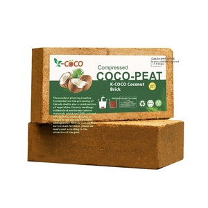 K-COCO thân thiện với môi số lượng lớn Dừa Xơ dừa và Coco than bùn khối 650g cho rau và hoa trồng thịt đất khử Muối - Product Image 5