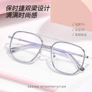 กรอบแว่นตาทรงสี่เหลี่ยมทันสมัย น้ำหนักเบา เลนส์เรซิ่น ยูนิเซ็กส์ ใช้ได้สองแบบ ผลิตที่ตานหยาง - Product Image 5