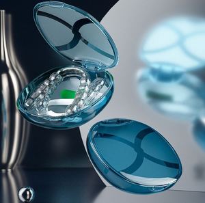 Retenedor de Dientes Ortodóntico, Retenedor de Dentadura Postiza, Caja de Almacenamiento Transparente para Corrección, Caja Pequeña Portátil para Aparatos Ortodónticos - Product Image 4