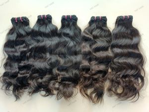 Extensioni di Capelli Umani Ricci Birmani <span class=keywords><strong>100</strong></span>% Non Trattati 14A, Capelli Vergini Grezzi 3C 4A con Ricci a Spirale, Doppia Trama, Colore Naturale - Product Image 6
