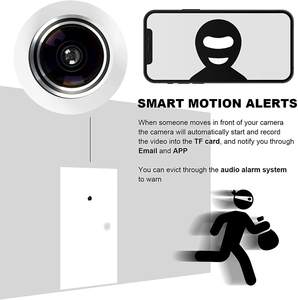 Full HD 1080P Tuya Smarter Türspion mit WLAN, IP-Kamera mit 1,78 mm Fischaugenobjektiv, 180-Grad-Weitwinkel, Überwachungskamera für die Haussicherheit - Product Image 4