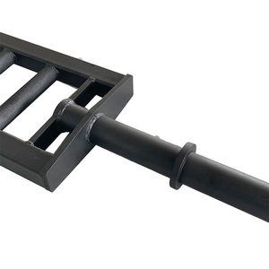 Barre d'haltérophilie commerciale de haute qualité, barre multi-poignée, barre suisse noire, barre suisse - Product Image 6