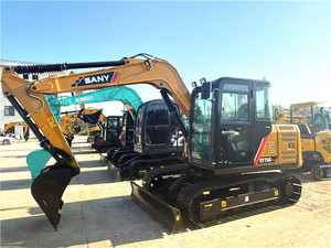 Machinerie d'occasion en vente chaude avec moteur japonais puissant d'origine, excavatrice de 7,5 tonnes d'occasion, excavatrice sur chenilles SANY SY75C - Product Image 2