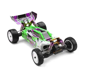 새로운 XK WLToys 104002 1/10 스케일 4WD 60 KM/H 고속 브러시리스 모터 라디오 제어 버기 자동차 장난감 모델