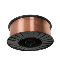 Fil de soudage MIG ER50-6 de haute qualité, recouvert de cuivre, 0,8 1,0 1,2 mm, fil de soudage en acier au carbone solide, bobine de 15 kg