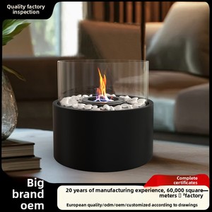 Stock Full Set Desktop Alcohol Fireplace Home Use Outdoor <strong>Indoor</strong> Portable Alcohol Stove Real <strong>Fire</strong> Heating Small Polished Finish - Product Image 2