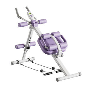 <span class=keywords><strong>Appareil</strong></span> de fitness pliable et multifonctionnel <span class=keywords><strong>pour</strong></span> la maison : Rouleau d'entraînement abdominal et de renforcement du tronc, équipement de fitness intérieur portable - Product Image 2