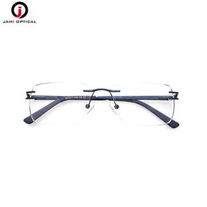 Toptan çerçevesiz gözlük çerçeveleri kare gözlük çerçeveleri yüksek kaliteli Metal çerçeveler - Product Image 1
