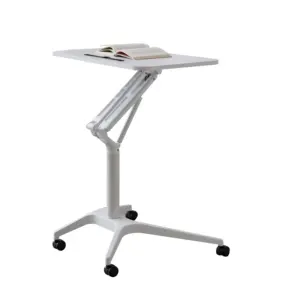 DIHAO mobili per ufficio tavolo per Computer portatile tavolo di sollevamento per scrivania con rotelle regolabile in altezza
