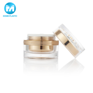 Ensemble de bouteilles rondes avec couvercle Transparent, flacons pour tournesol en acrylique, bocaux de crème, emballage bon marché, 100 pièces - Product Image 5