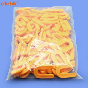 Elehk 1/32 " - 1/4" Pe/PP nhựa móng ngựa gạch shims U gạch miếng đệm - Product Image 3