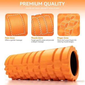 Roller Pijat CZ Bahan EVA untuk Pijat Jaringan Dalam, Pelepas Titik <span class=keywords><strong>Trigger</strong></span> <span class=keywords><strong>Myofascial</strong></span>, Meredakan Nyeri Otot, Meningkatkan Kesehatan - Product Image 3