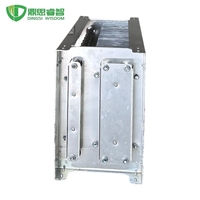 Panneau de précipitation électrostatique de taille personnalisable avec noyau moteur pour l'élimination des bactéries et le filtrage de la fumée dans les usines agroalimentaires 220V
