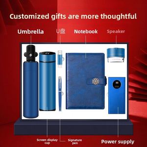 Coffret Cadeau d'Affaires : Organiseur/Agenda en Cuir avec Reliure Thermique et Logo Personnalisé pour Événements d'Entreprise et Réunions Annuelles - Product Image 4
