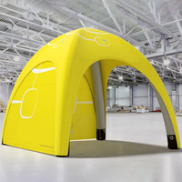 Personalizado 4x4 10x10 Expo eventos deportivos PVC soplado hasta exposición inflable dosel tienda cúpula marquesina araña carpa inflable Gazebo