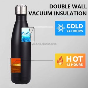 Termo de Acero Inoxidable de 500 ml con Logotipo Personalizado, Botella para Agua Fría y Caliente de Larga Duración con Grabado Láser Personalizado - Product Image 3
