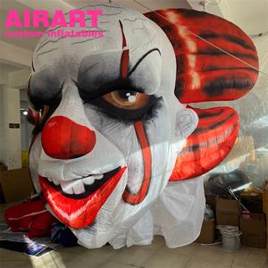 Tête de clown gonflable drôle, image de clown gonflable d'Halloween pour la décoration d'intérieur - Product Image 2